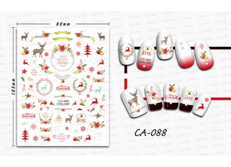 3D Nail Stickers - CA-088